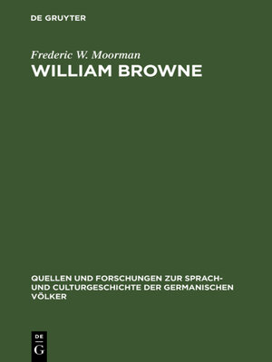 cover image of William Browne